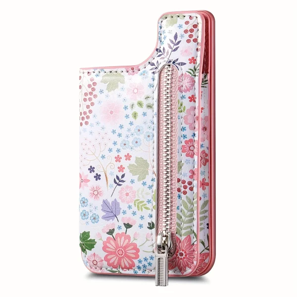 Estuche de teléfono móvil con diseño floral
