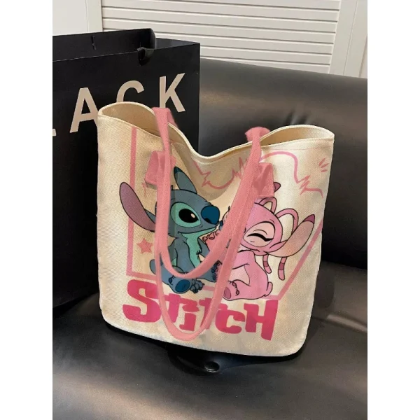 Bolsa de lona Stitch & Lilo - Gran