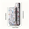 Estuche de teléfono móvil con diseño floral