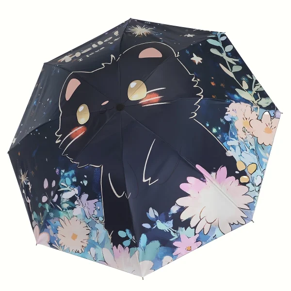 Paraguas con Diseño de Gato