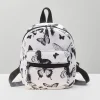 Mochila con estampado de mariposas