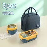 Set de almuerzo de 3 piezas Celeste