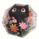 Paraguas con Diseño de Gato
