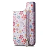 Estuche de teléfono móvil con diseño floral